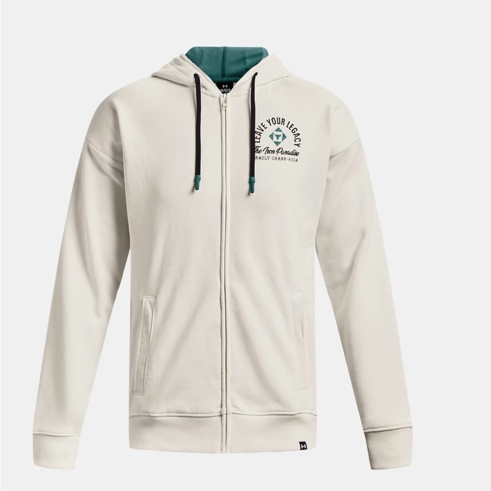 Men's Under Armour Project Rock Heavyweight Terry Full-Zip